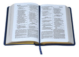 St. Joseph NAB Personal Size Blue Leatherette Bible