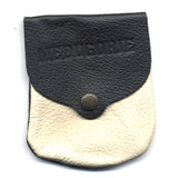Leather Medjugorje Snap Rosary Pouch