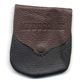 Leather Medjugorje Snap Rosary Pouch