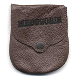 Leather Medjugorje Snap Rosary Pouch
