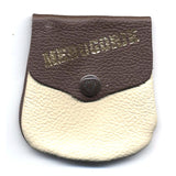 Leather Medjugorje Snap Rosary Pouch