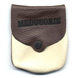 Leather Medjugorje Snap Rosary Pouch