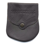 Leather Medjugorje Snap Rosary Pouch