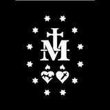 Miraculous Medal ShapeCut Car Decal