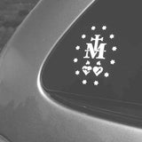 Miraculous Medal ShapeCut Car Decal