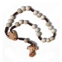 Handcrafted Rock Peace Chaplet