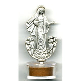 Round Terra Base Our Lady Statue