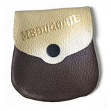 Leather Medjugorje Snap Rosary Pouch