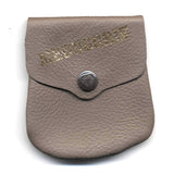 Leather Medjugorje Snap Rosary Pouch