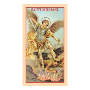 St. Michael Prayer Card