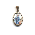Our Lady of Medjugorje Ceramic Medal