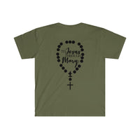 To Jesus Through Mary Unisex T-Shirt - Canada