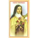 St. Theresa Prayer Card
