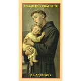 The Unfailing Prayer to St. Anthony Prayer Card