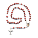 Rose Scented Wood Rosary