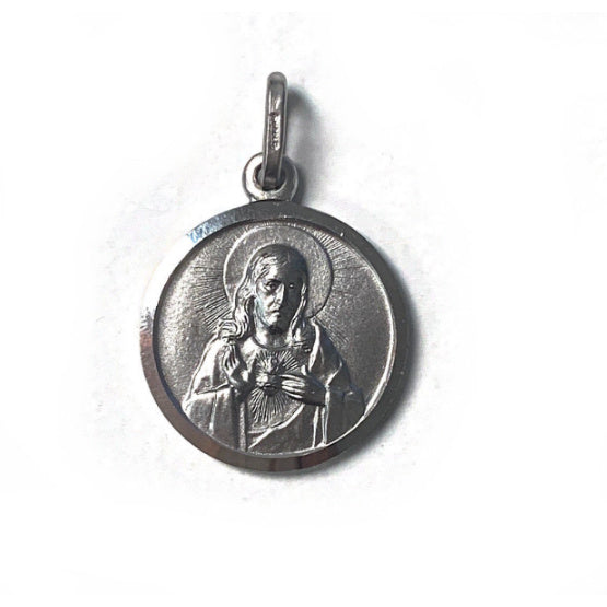 Scapular Medal in Sterling Silver
