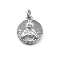 Sterling Silver Immaculate Heart of Mary Medal