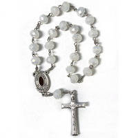 White Crystal Peace Chaplet